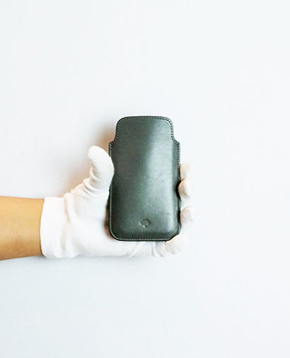 Mulberry IPhone 5 case, front view